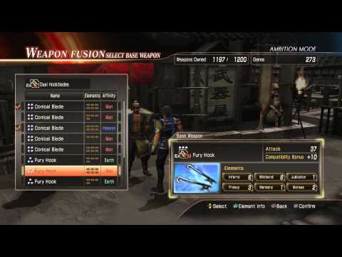 Dynasty Warriors 8 XL [PS4] Easier Way To Build Weapons Guide Commentary[1080p]