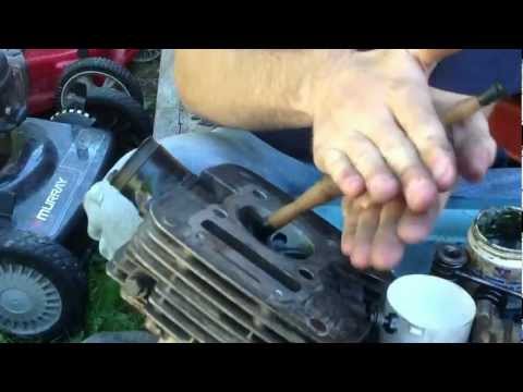Suzuki 230 valve laping How to