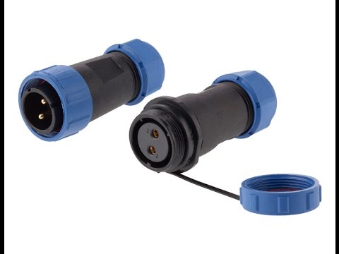 Video Cupla IP68 pentru cabluri cu 2 fire 7-12mm