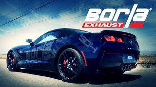 Video: Borla Sportauspuff Produktvideo der Corvette C7 mit serienmässigem NPP
