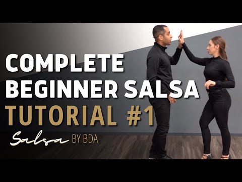 Complete Beginner Salsa Tutorial - Learn Salsa Dancing With A Partner - Demetrio & Nicole