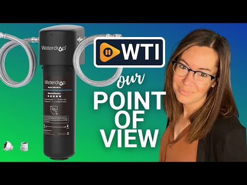 Waterdrop 10UA Under Sink Water Filter System - WTI product video review