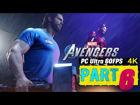 MARVEL'S AVENGERS Gameplay Walkthrough Part 6 [4K - Pc Ultra]  FULL GAME