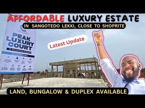 Land For Sale Off Monastery Road Shoprite Sangotedo Ajah Lagos