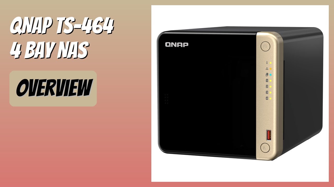 REVIEW (2026): QNAP TS-464 4 Bay NAS. Features