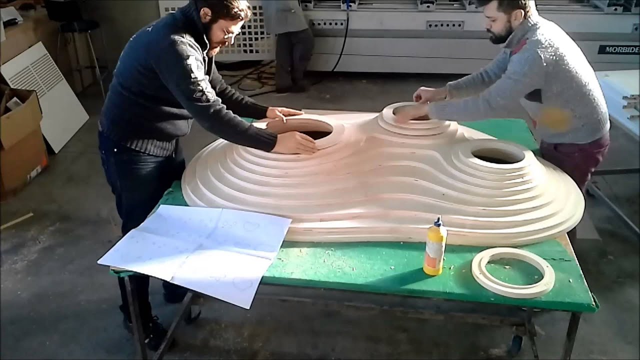 Metaball Table by Fablab Venezia