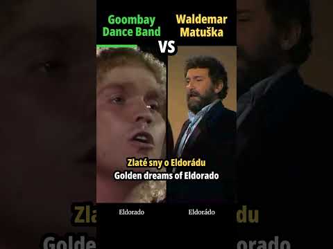 GOOMBAY DANCE BAND vs WALDEMAR MATUŠKA - Eldorádo (Eldorado) - #shorts #hudba #versus