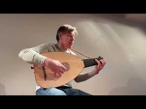 Saraband - Henry Purcell (1659 - 1695) QUITO GATO 8-Course Renaissance Lute