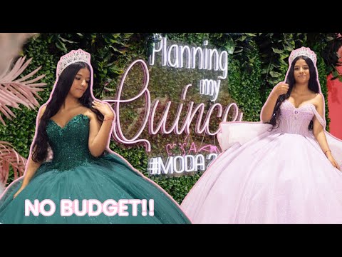 The XV dress budget does NOT exsist | Planning My Quince EP 42
