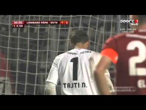 15. forduló Lombard Pápa - DVTK 2-2 Goran Marics gólja