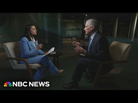 Cuban leader does not commit to releasing political prisoners amid U.S. demands