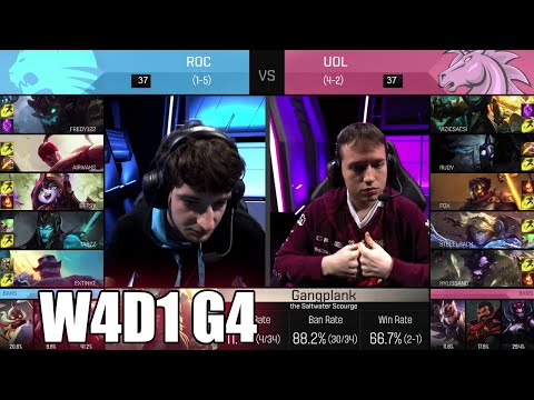 ROCCAT vs Unicorns of Love | Week 4 Day 1 S6 EU LCS Spring 2016 | ROC vs UOL G1 W4D1