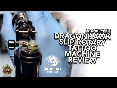 Dragon Hawk Slip Rotary Tattoo Machine: In-Depth Review and Demo