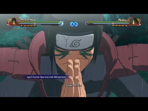 Edo Tensei Hashirama  Awakening and Moveset - Naruto Ultimate Ninja Storm 4