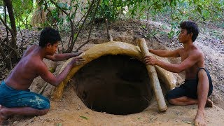 Primitive Tool : Build Underground House