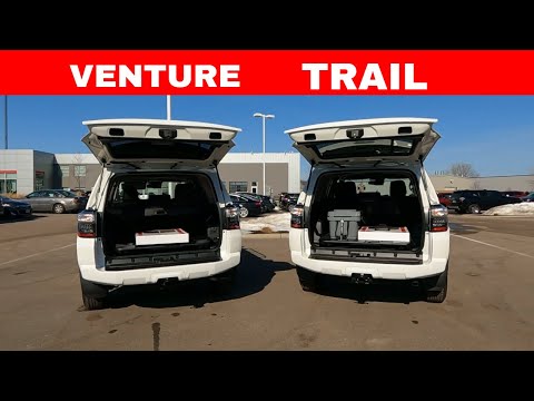 21 4RUNNER VENTURE vs TRAIL Edition Interior