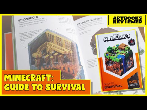 Minecraft Guide to Survival hardcover game guidebook review video #minecraft