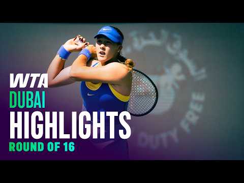 Round of 16 in Dubai featuring Andreeva, Ruzic, Eala and more | WTA Match Highlights
