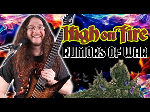 High on Fire - Rumors of War (Guitar Lesson)
