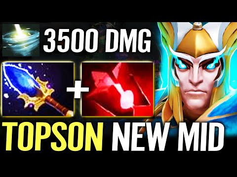 🔥 TOPSON Skywraith Mage 100% NEW MID — Aghanim + Octarine Bloodstone 75% Lifesteal META Dota 2 Pro