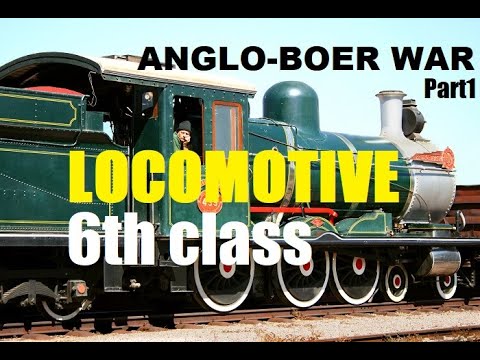 Anglo Boer War Steam Locomotive CGR 6th Class