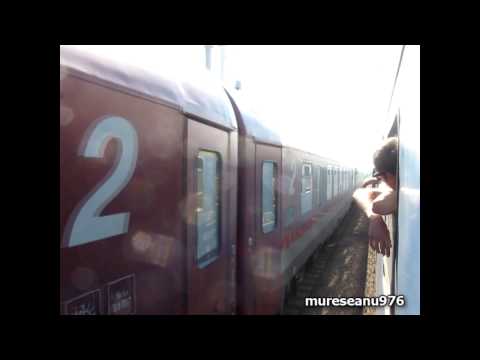 Intrecere intre doua trenuri / Race between two trains !