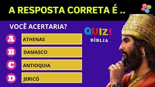 QUIZ BBLIA - Perguntas e Respostas | Nvel Fcil, Mdio, Difcil - #97 ZionQuiz!