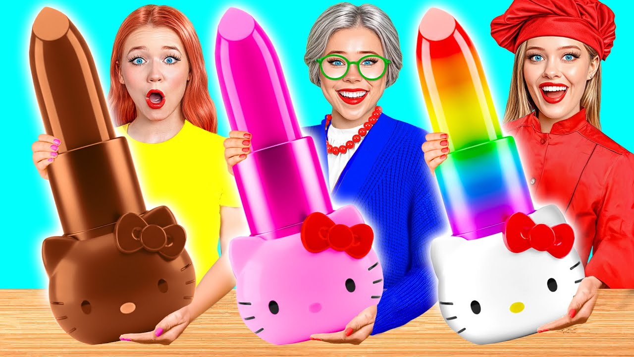 自分 vs おばあちゃんの料理チャレンジ | クリエイティブなフードハック Jelly DO Challenge