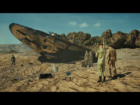 The Del Rio UFO Crash  // 3D CGI  Animation