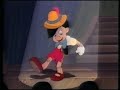 Original VHS Opening Pinocchio UK Retail Tape