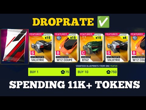 Asphalt 9 Around the World Part 2 Packs Drop Rate | Valykrie W12 Couple Brabham BT62 Packs