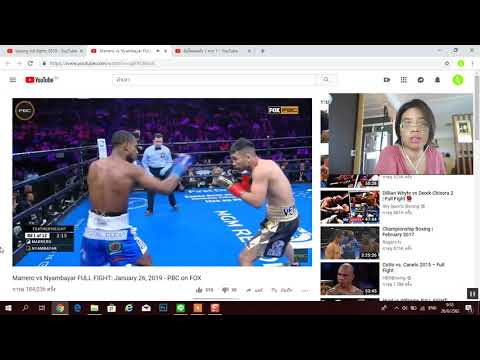 BOXING EP14: RANDOM+SEE JUST FIRST ROUND+PREDICT FOR FUN (Marrero vs Nyambayar)