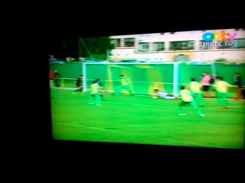 Gol David Grande v UD Los Barrios. 0-1.