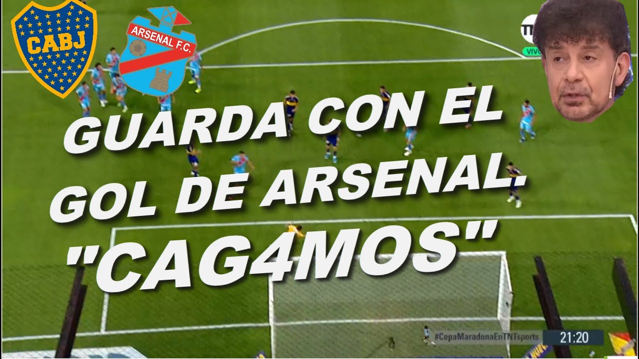 #Boca Empato ante Arsenal y Daniel Mollo no oculta su Enojo ante el Resultado