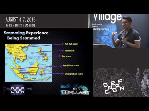 DEF CON 24 SE Village - Fadli Sidek - Advanced SE Techniques and The Rise of cyber scams