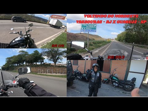 ✅ VOLTANDO DO NORDESTE -  ROTA VASSOURAS - RJ X GUARUJÁ - SP