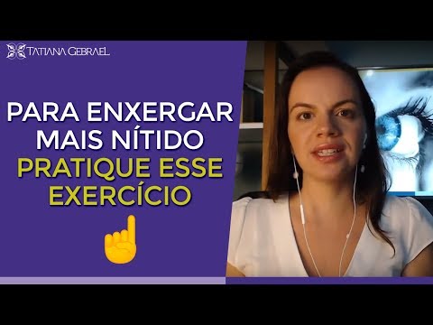 EXERCISE TO SEE CLEARER