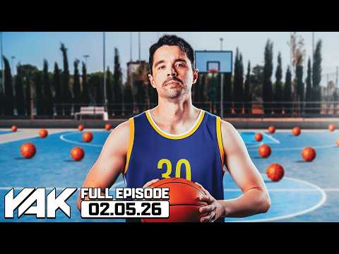 Danny Curry Attempts to Make 100 Three Pointers | The Yak 2-5-26