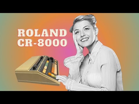 Roland CR-8000 CompuRhythm 1980s - White image 17
