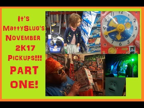 MattySlug's November 2017 Pickups Part 1!