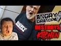 ANGRY GRANDPA DESTROYS KITCHEN REACTION