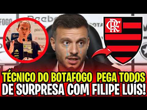 A DECLARAÇÃO DO TÉCNICO DO BOTAFOGO DIRECIONADA AO FILIPE LUIS, APÓS DERROTA POR 2X1 QUE SURPREENDEU