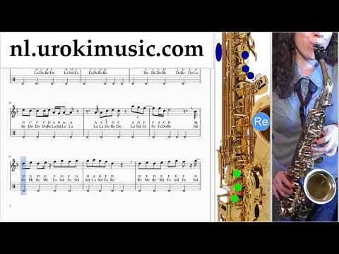 Saxofoon Leren Spelen (Tenor) Céline Dion - Ashes - Deadpool 2 Tablatura um-ih799