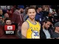 Stephen Curry Full Highlights At Kings 2016 01 09 38 Pts 11 Ast GSW Feed