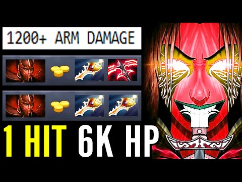 1 HIT 6.000 CRIT! WTF GOD Phantom Assasin 3x Rapier + Deso Lv2 Epic Comeback Crazy Dota 2 Pro Build