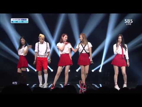 [720p] 130818 f(x) Rum Pum Pum Pum @ Inkigayo