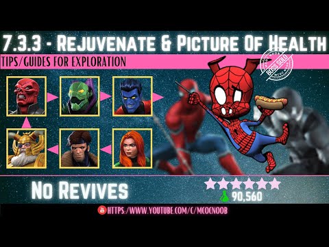 MCOC: Act 7.3.3 - Mystic Curse, Rejuvenate, Limber & Picture of Health - Spiderham (Book 2, Act 1.3)