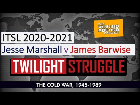 Twilight Struggle - ITSL 2020-21 - Jesse Marshall v James Barwise