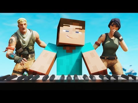 I Played Minecraft Music to Strangers in Fortnite
