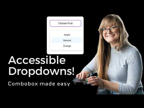 Build an Accessible React ComboBox (ARIA + Keyboard Navigation)